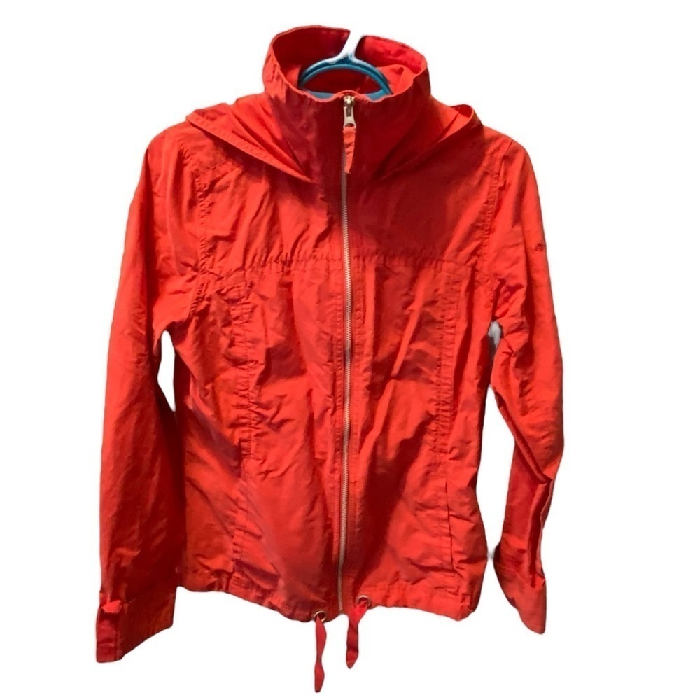 Columbia Orange Hooded Jacket Medium